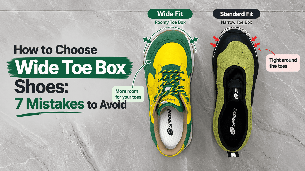 How to Choose Wide Toe Box Shoes: 7 Mistakes to Avoid